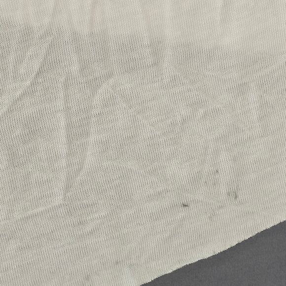 Freeloader White Shirt Tee NEW Grunge Raw Hem Short Sleeves Scoop Neck Women's S - Picture 10 of 13